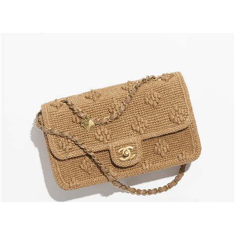 chanel raffia flap|Chanel handbags.